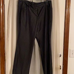 Worthington Dark Blue Denim Dress Petite Pants